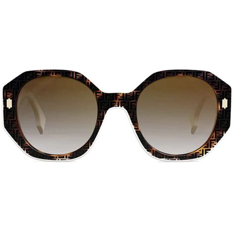 ochelari de soare dama fendi|Ochelari de soare cat eye pentru femei Fendi FE40049I 25V.